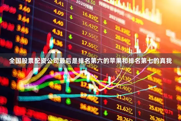全国股票配资公司最后是排名第六的苹果和排名第七的真我